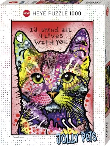 9 Lives — Heye — 1000 pièces — visuel de la référence