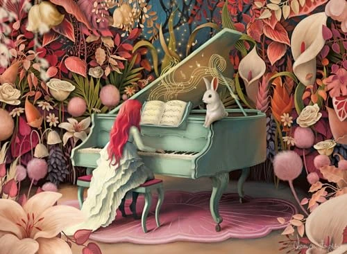 Le Récital du lapin — 500 pièces — visuel de la référence