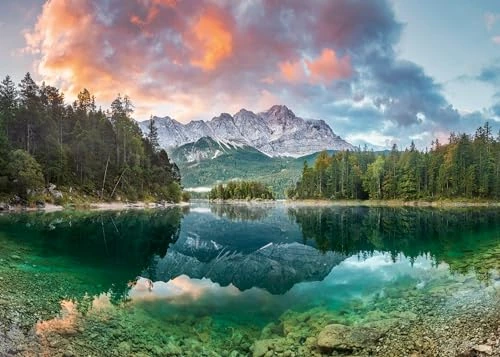 Lac Eibsee — 1000 pièces — visuel de la référence