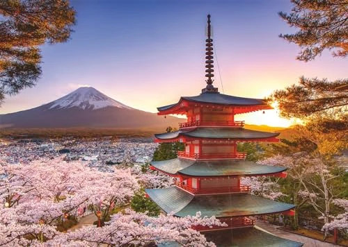 Mont Fuji au Japon — 1000 pièces — visuel de la référence
