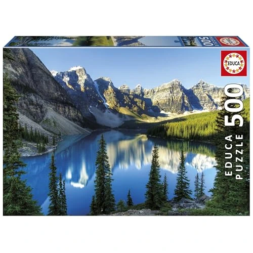 Lac en Alberta — 500 pièces — visuel de la référence
