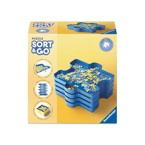 Ravensburger Sort & Go — 8 bacs — visuel de la référence